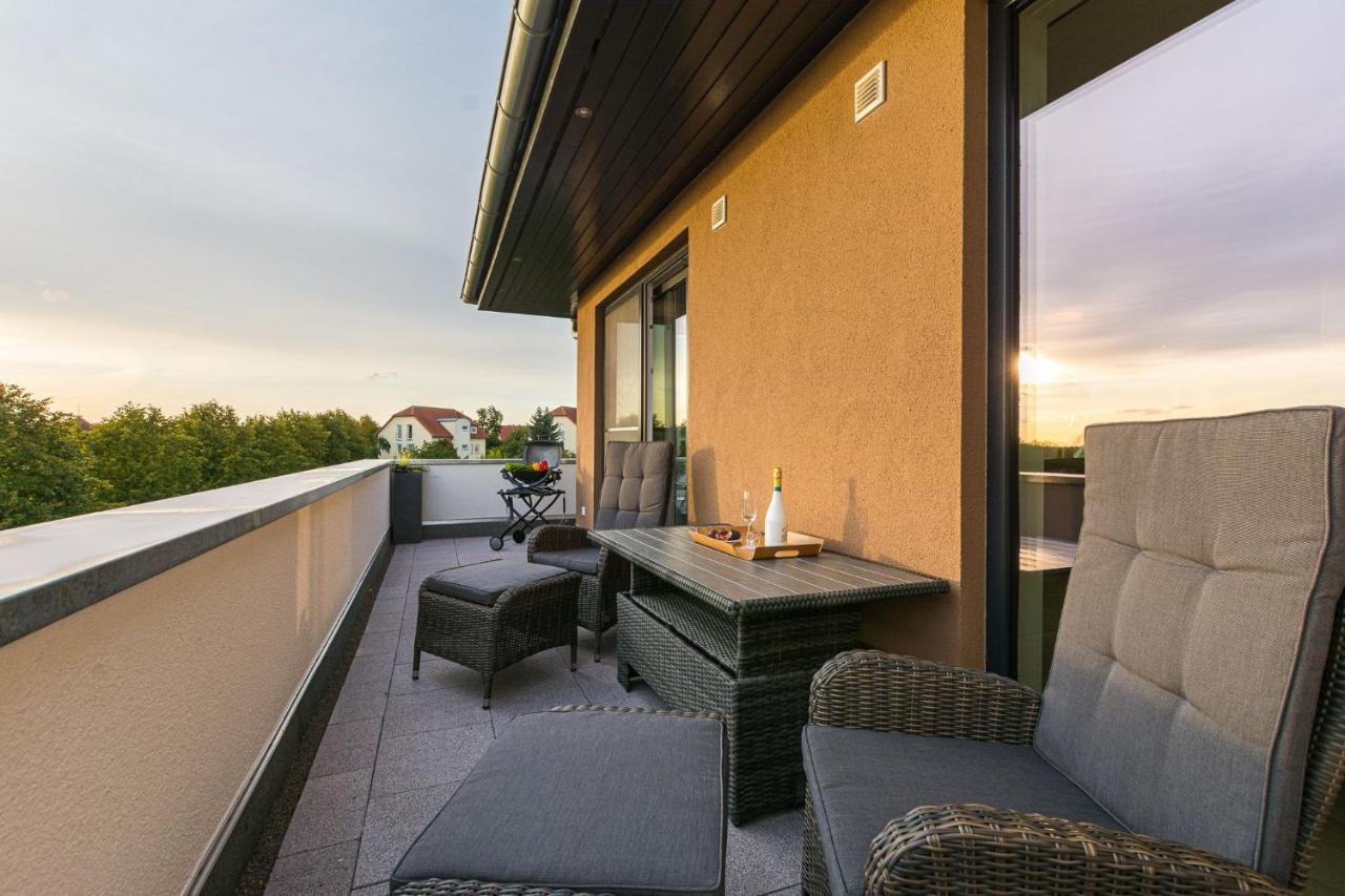 Luxus Spa Penthouse Sundowner Leilighet Göhren-Lebbin Eksteriør bilde